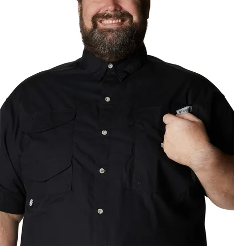 Vista 4 de Columbia Camisa de manga corta Bonehead para hombre