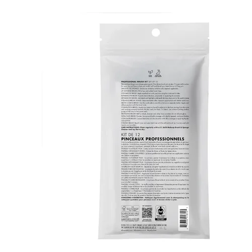 Vista 6 de e.l.f. Set de 12 brochas para cosméticos