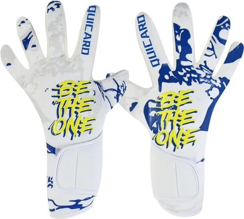 Vista 14 de Guantes de Portero de Fútbol, Guantes de Portero de Fútbol con Agarre Definitivo con Tallas 6/7/8/9/10, Agarre Fuerte, Fútbol Americano