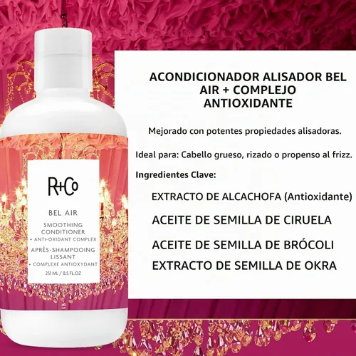 Vista 5 de R+Co Acondicionador suavizante de aire Bel y complejo antioxidante