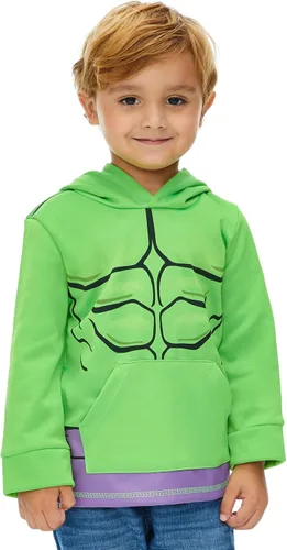 Vista 3 de Marvel Avengers Hulk Miles Morales Spider-Man Athletic Cosplay Sudadera con capucha para niños pequeños a niños grandes