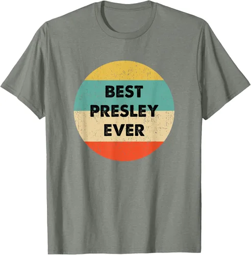 Vista 34 de Camiseta Presley Name, Negro, S