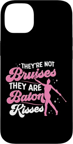 Vista 15 de iPhone 16 Twirler Majorettes They are Baton Kisses Baton Twirling Case