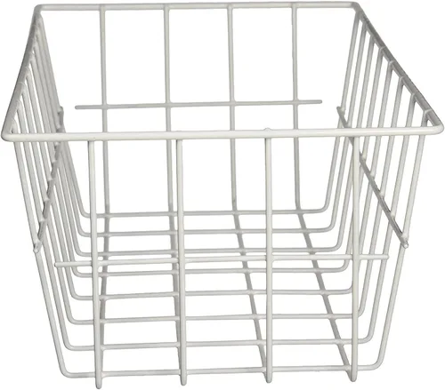 Vista 4 de Cesta de almacenamiento Grayline, color blanco