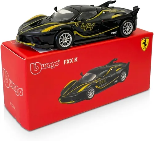 Vista 5 de Bburago Coche modelo de metal fundido a troquel a escala 1:64 de la serie Ferrari (430 Scuderia)