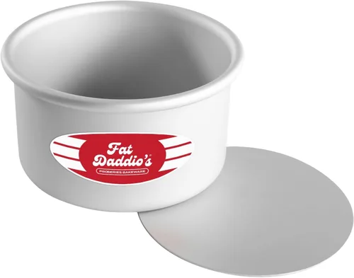Vista 28 de Molde para tarta redondo de aluminio anodizado Fat Daddio con base extraíble