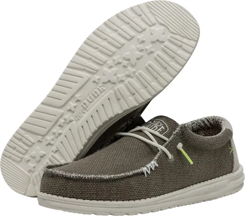 Vista 3 de Hey Dude Men's Wally Stitch Men's Loafers Men's Slip On Shoes Comfortable & Light