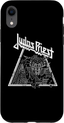 Vista 12 de iPhone 15 Judas Priest - Funda Wireframe Defenders