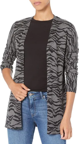 Vista 16 de Amazon Essentials - Suéter tipo cárdigan ligero con parte delantera abierta, para mujer (disponible en talla extragrande)