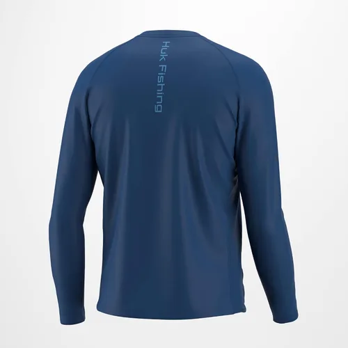 Vista 2 de HUK Pursuit - Camiseta de pesca de manga larga ventilada para hombre
