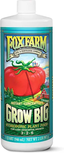 Vista 8 de Hydrofarm FX14094 Grow Big Hydro - Concentrado de alimento para plantas, 1 pinta., 1