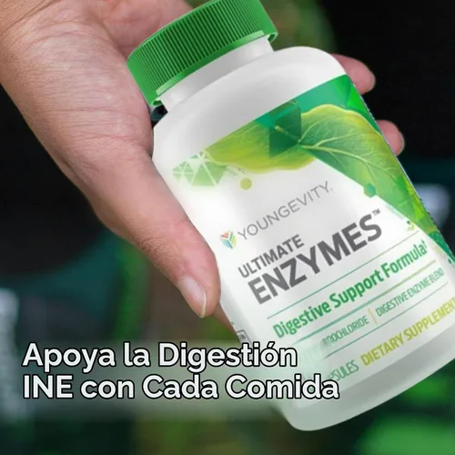 Vista 6 de Youngevity Ultimate Enzymes Multi-Enzyme Digestive Support, 120 Cápsulas
