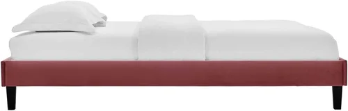 Vista 5 de Modway Plataforma Reign, individual, rosa polvorienta
