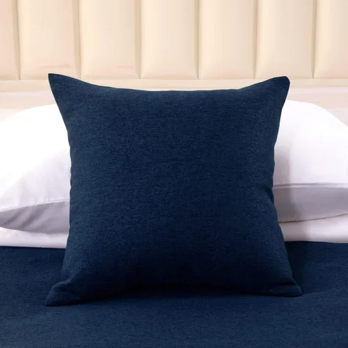 Vista 17 de AMBERIS 2 fundas de almohada (45×45cm) (sin relleno) azul, de imitación a lino decorativo 2 fundas de almohada (sin relleno) para el hogar y el hotel