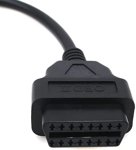 Vista 8 de eMoto Solution Cable OBDII universal para motocicleta, 3 pines, 4 pines, 6 pines a 16 pines, OBD OBD2, cable adaptador de diagnóstico