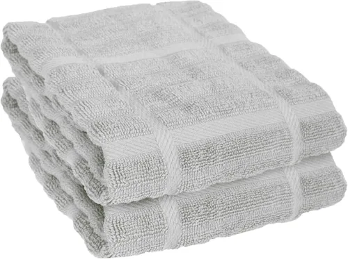 Vista 39 de All-Clad Toallas de cocina sólidas: altamente absorbentes, súper suaves y duraderas - 100% algodón, toallas de 17"x30" para limpieza y secado