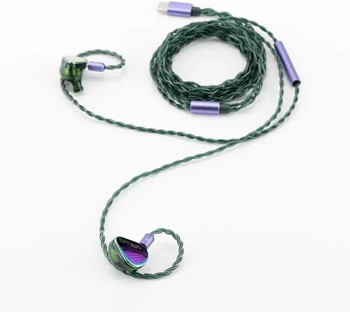 Vista 4 de Moondrop Rays Gaming Earphones USB-C DSP Game Sound Card lEMs Co-Tuned with Many Professional Players