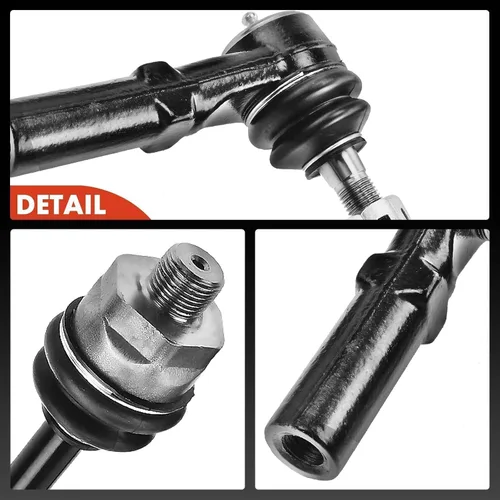 Vista 9 de A-Premium 4 kits de extremos de barra de acoplamiento frontal exterior e interior, compatibles con Chevrolet y GMC y Hummer - 2001-2019 - Silverado