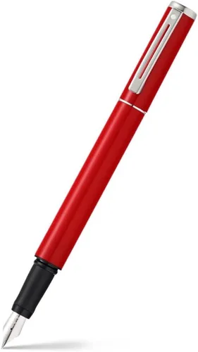 Vista 16 de Sheaffer Bolígrafo Pop brillante negro con ribete cromado