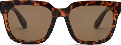 Vista 2 de GLINDAR Gafas de sol polarizadas cuadradas retro para mujeres y hombres UV400