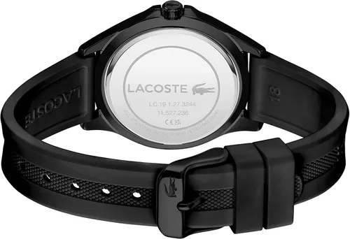 Vista 3 de Lacoste Reloj de cuarzo oscilante para mujer, Negro, Reloj de cuarzo