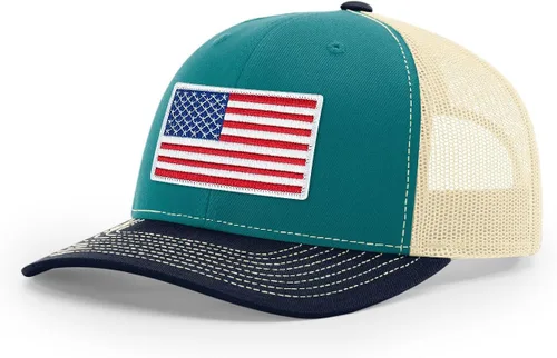 Vista 129 de Joe's USA Richardson 112 - Gorras de camionero con parche gráfico personalizado - Gorras estructuradas de cinco y seis paneles Richardson Premium