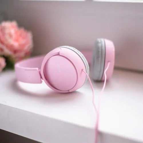 Vista 4 de Sony - Serie ZX Audífonos estéreo (rosa)