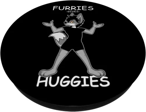 Vista 2 de Give Huggies Costume Player PopSockets PopGrip: agarre intercambiable para teléfonos y tabletas