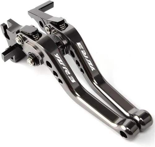 Vista 11 de Palancas de freno de embrague corto ajustables para motocicleta para Yamaha R3 YZF-R3 MT03 MT-03 2015 2016 2018 2019 2020 2021 2022 2023