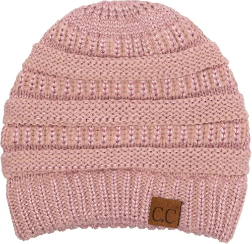 Vista 188 de C.C Trendy Warm Chunky Soft Stretch Cable Knit Beanie