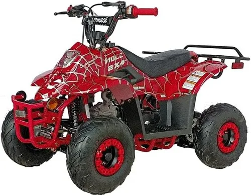 Vista 2 de Taotao Cuatrimoto BoulderB1 para niños, 110cc, Araña roja