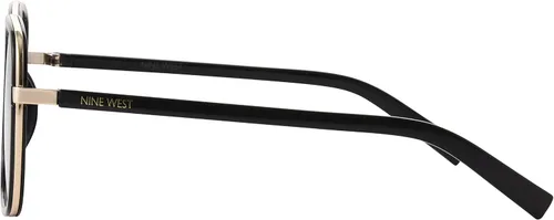 Vista 4 de NINE WEST Gafas de sol cuadradas coral para mujer