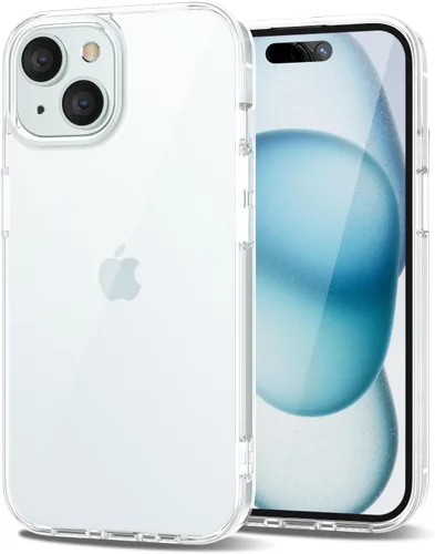 Vista 267 de LoeoeL para iPhone 8 Plus/ 7 Plus Funda Transparente, Funda Híbrida de Teléfono [Plástico Duro y Parachoques de Silicona Suave] Cubierta Protectora