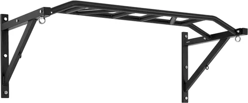 Vista 9 de VEVOR Pull Up Bar, Multi-Grip Wall Mounted Pull Ups, 50 in Width Multifunctional Chin Up Training Station, Heavy Duty Steel Upper Body Workout Bars