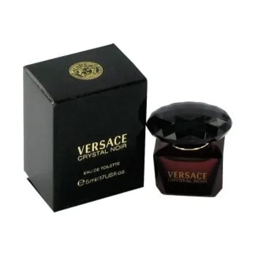 Vista 2 de Versace Crystal Noir Eau de Toilette Mini para mujer, 0.17 onzas