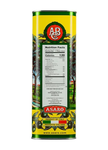 Vista 2 de Aceite de oliva extra virgen orgánico sin filtrar Partanna - Aceite Premium Orgánico de Castelvetrano cosechado en Sicilia - Puro y auténtico