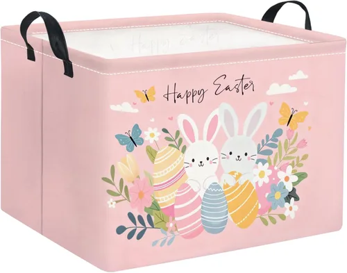 Vista 40 de Cesta rectangular de almacenamiento para bebés y niños, para el hogar, cocina, niñas, lindo contenedor de almacenamiento de juguetes, organizador