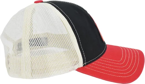 Vista 5 de Concept One Rolling Stones - Gorra de béisbol ajustable con logotipo de labios para hombre, con ala curvada, Multi