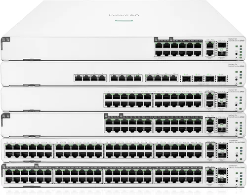 Vista 9 de Aruba Instant On 1960 Switch Inteligente de 48 Puertos Gb-48x 1G 2X SFP+ 2x10GBase-T (JL808A#ABA)