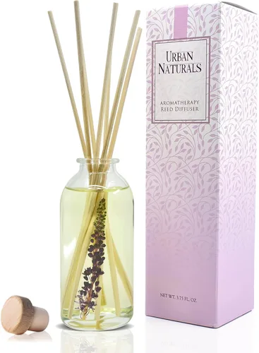 Vista 20 de Urban Naturals Amber & Lavender - Juego de difusor con varillas aromáticas Colección de aromaterapia (Awaken + Renew) Mind & Body Ambientador