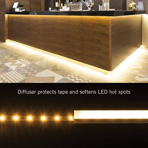 Vista 4 de Armacost Lighting Paquete de accesorios de cinta LED flexible - Blanco, 960003