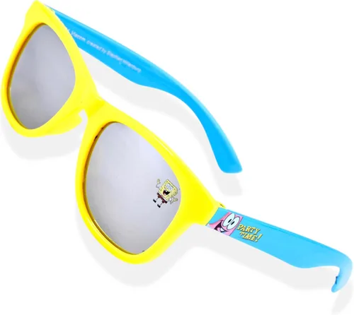 Vista 2 de Nickelodeon SpongeBob SquarePants - Juego de gafas de sol para niños y estuche para lentes para niños pequeños