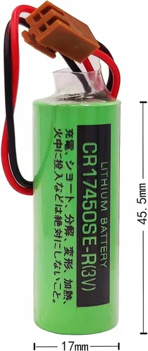 Vista 3 de (30 piezas) CR17450SE-R 3V 2500mah PLC batería para FANUC A98L-0031-0012 CNC sistema con conector