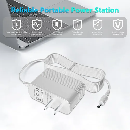 Vista 5 de Adaptador de corriente de repuesto de 15 W para Amazon Alexa Dot 3ª generación, Dot 4ª generación, Dot 5ª generación 2022, Echo Pop, Echo Show 5