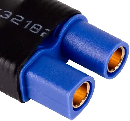 Vista 4 de Adaptador de conector de batería RC LiPo de 4 piezas compatible con EC3 a T macho hembra conectores ESC cargador