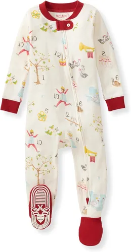 Vista 77 de Burt's Bees Baby Pijama para bebé niña, 100% algodón orgánico, pijama de una pieza, overol diagonal con cremallera, ajuste cómodo