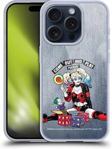 Vista 16 de Head Case Designs Funda de gel suave con licencia oficial de Batman DC Comics Bubblegum Harley Quinn Graphics compatible con Apple iPhone 7