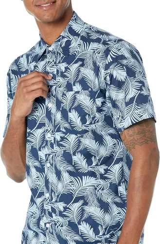 Vista 4 de Tienda Essentials Camisa de manga corta ajustada para hombre