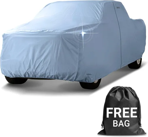 Vista 26 de iCarCover Premium Plus Cubierta impermeable para SUV para todo tipo de clima, cubiertas de coche con protección UV para Blazer K5, LR3, LR4, Tahoe