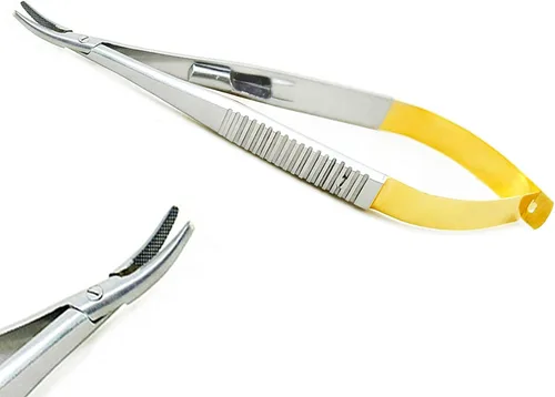 Vista 28 de MEDSPO Pinzas Profesionales Portaagujas Quirúrgico Dental Médico Ortopédico con Bloqueo Sutura Veterinaria Restaurativa Instrumentos